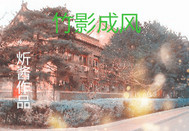 竹影成风